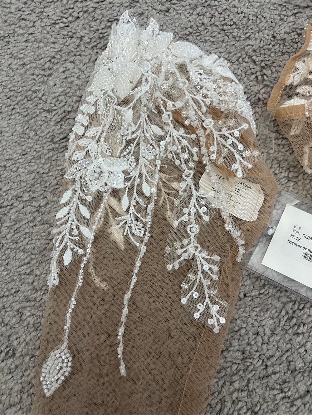 Allure bridals A1418SL sleeves only - Picture 7 of 7